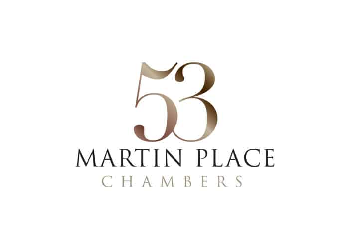53 Martin Place Chambers Logo design by Daniel Sim