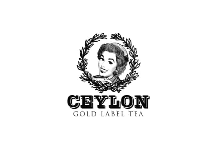 Ceylon Gold Label Tea Logo Design by Daniel Sim