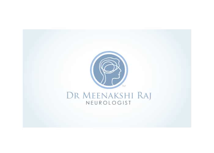 Dr. Meenakshi Raj Neurologist Logo design by Daniel Sim