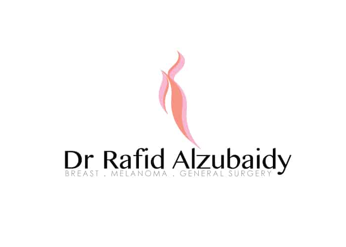 Dr. Rafid Alzubaidy Breast Melanoma General Surgery Logo Design by Daniel Sim