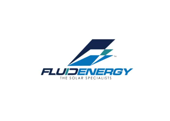 Fluid Energy The Solar Specialists Logo Design by Daniel Sim