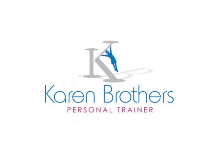 Karen Brothers Personal Trainer Logo design by Daniel Sim