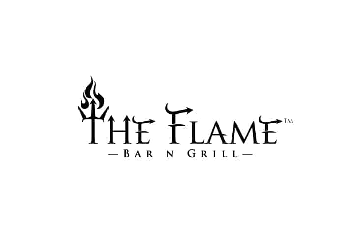 The Flame Bar N Grill Logo Design by Daniel Sim