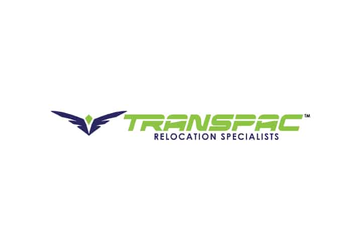 Transpac Relocation Specialists Logo design by Daniel Sim